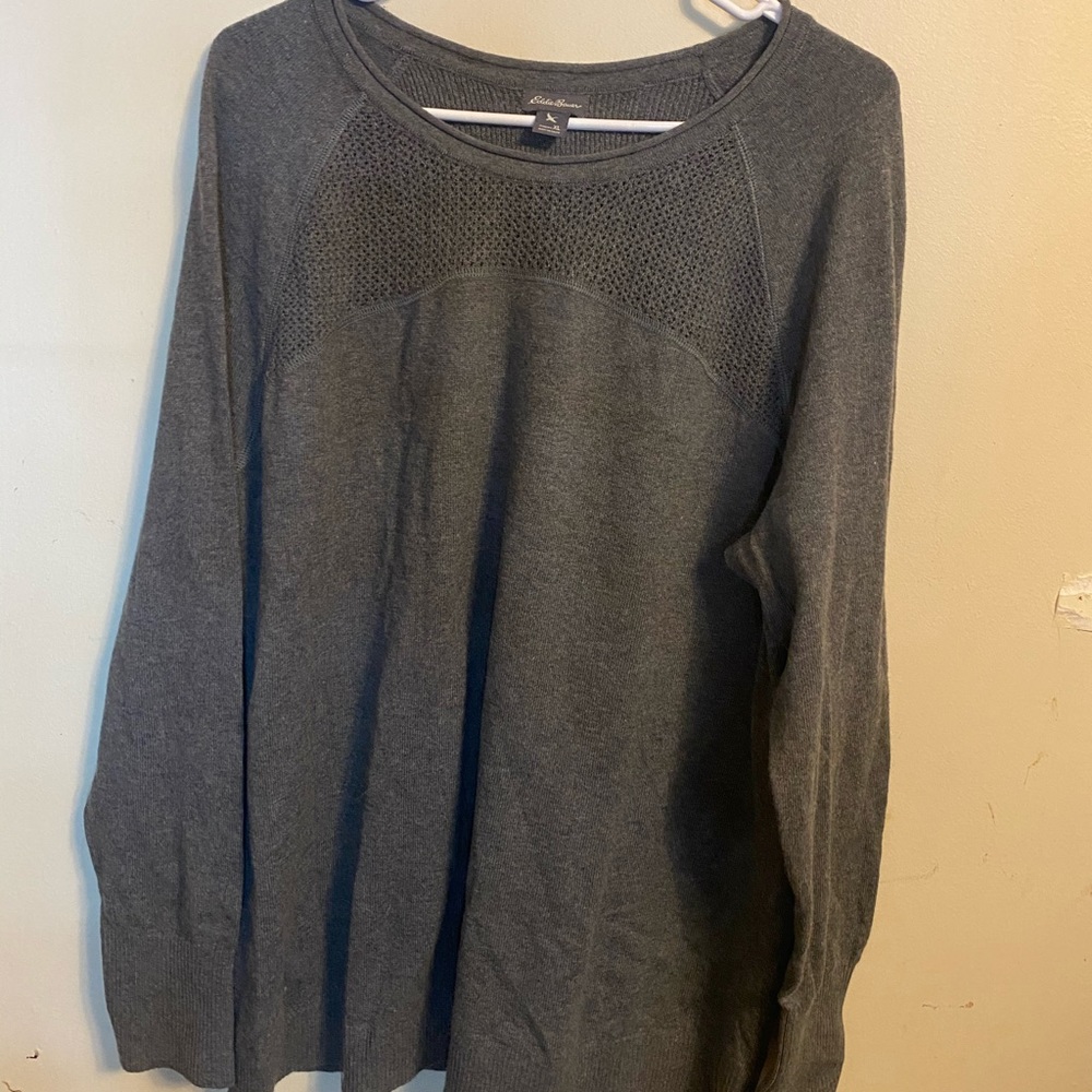 Eddie Bower’s sweater